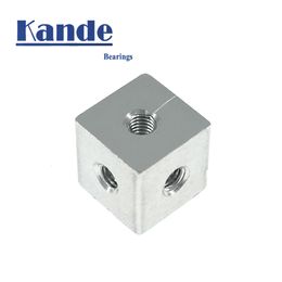 Six Sided Fixed Cube Connector for Acrylic Joining Cube Joning Angle for Industrial Style Aluminium Profile DIY Speaker