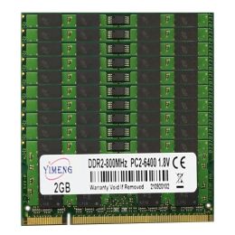 RAMs DDR2 2GB 4GB 8GB SDIMM RAM Notebook PC2 553 667 800 MHz 1.8V Laptop Memoria DDR2 Ram