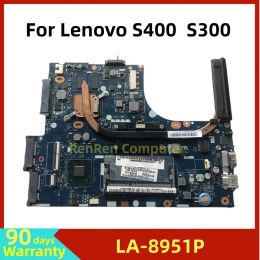 Motherboard VIUS3 VIUS4 LA8951P For Lenovo Ideapad S400 S300 Laptop Motherboard with I3 I5 CPU HD7450M 1G GPU 100% test work