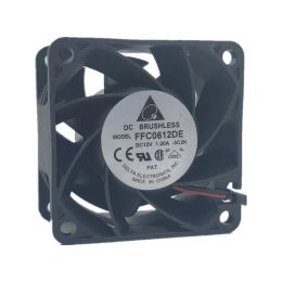 Pads New CPU Fan for Delta FFC0612DE 12V 1.20A 6038 6CM Violence Server Chassis Cooling Fan 60*60*38MM