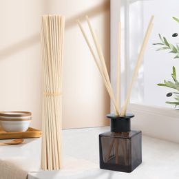 100PCS Dia3/4/5MM X 40/30/25/22CM Home Wooden Fragrance Oil Reed Diffuser Rattan Sticks,Natural Aromatherapy Diffuser Sticks