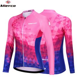 Mieyco Autumn 2020 Women's Clothing For Bicycles Blouse Reflective Cycling Bmx Bike Motocross Clothing Mountain Bikes Vtt Shirt