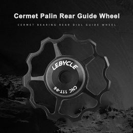 1-3PCS 11T 13T Mountain Bike Rear Derailleur Pulley Guide Roller Bicycle Steel Bearing Jockey Wheel Cycling Parts Accessories