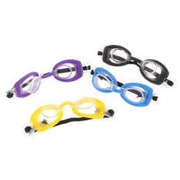 House Plastic Sports Style 1/6 Doll Swimming Goggles Toy Accessories Black Frame Glasses Miniature Diving Eyeglass