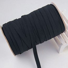 3/6/8/10/12mm Flat Elastic Band Wide White Black High Elastic Rubber Band Waist Band Belt Sewing Supplies DIY Garment Accessory
