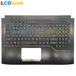 Keyboards New laptop palmrest US keyboard upper top case cover for Asus ROG Strix 3 GL503 GL503VS GL503VD GL503VM with Backlit US palmrest