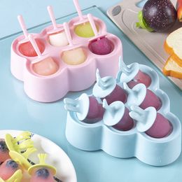 Ice Cream Mould Silicone Homemade Diy Kitchen Tool Ice Cream Popsicle Small Popsicle Sorbet Mould Making Children Ice Cream