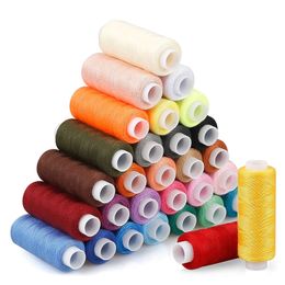 Sewing Thread 100% Polyester Yarn Sewing Thread Roll Machine Hand Embroidery 150 Metre Roll Strong And Durable For Home Sewing