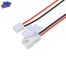 XH2.54 2Pins Pitch JST 2.54mm Battery Charging Cable Wire Connector XH Plug Male to Female Wire Connector 10cm 20cm 30cm Length