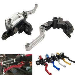 2020 Motorcycle Clutch Brake Master Cylinder Reservoir Levers Kit For Suzuki GSF 650 GSXR 1000 1100 400 600 750 GSR 600 750