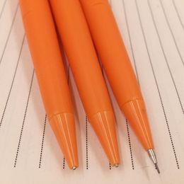 3pcs/set 0.5mm Mechanical Pencil Silica Gel Cartoons Carrot Students Writing Drawing Pen Korean Stationery School Supplies