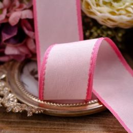 5 yards/lot Jump Point Colorful Edge Grosgrain Ribbons Diy Hair Bowknot Gift Bouquet Packaging Material Clothing Accessories