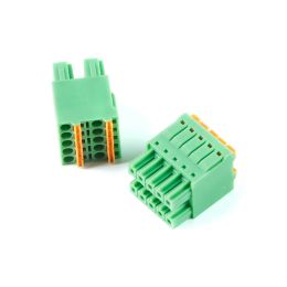 2Pcs KF2EDGKNH-2*2/3/4/5/6/8P/Double row plug 3.5mm pitch pluggable terminal block KF2EDGKNH 3.5 PCB PLUG-IN TERMINAL BlOCKS