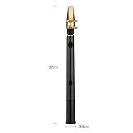 HiXing C Key Mini Pocket Saxophone Sax ABS Material with Mouthpieces 10pcs Reeds Carrying Bag Woodwind Instrument