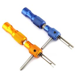 2PCS/Lot Semicircle Semi-circle Position Lock Yellow Blue Colour Lock Pick Set Locksmith Tools