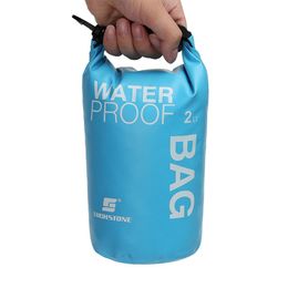 2L Waterproof Dry Bag Pack Sack Swimming Rafting Kayaking River Trekking Floating Sailing Boating Water Bag for Outdoor Sports