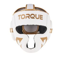 TORQUE Boxing Helmet for Men Women Adults Equipment PU Karate Muay Thai Guantes De MMA Sanda Training Kickboxing Head Protective