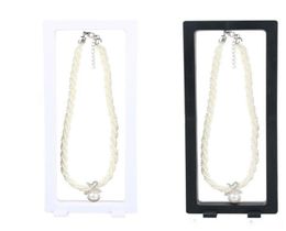 PET Membrane Accessories Jewellery Necklace Pendant Packaging 3D Display Box Bague Jewellery Presentation Stand Holder Rack 923cm2478974