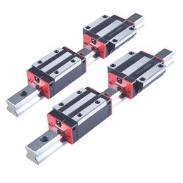 P class 1/2pcs HGR15 linear guide rail L=150-1150mm 1/2/4pcs linear block carriage HGH15CA /flang HGW15CC HGH15 CNC parts