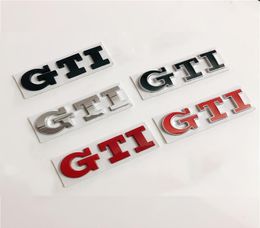 Car 3D Metal Decals Sticker For VW Polo Golf GTI 2 3 4 5 6 7 MK3 MK4 MK5 MK6 MK7 Car Trunk Grill Badge Emblem Sticker5626507