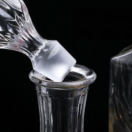 Whiskey Decanter Whiskey Bottle Crystal Glass Wine Beer Containers Glass Bottle Glass Cup Home Bar Tools Decoration