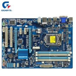 Motherboards Gigabyte GAH77DS3H Motherboard For Intel H77 DDR3 USB3.0 32GB SATA III LGA 1155 H77 DS3H Desktop Mainboard Systemboard Used