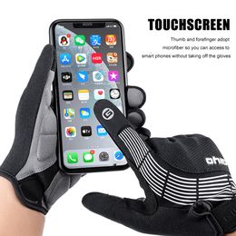 GIYO Men's Gloves Full Fingers Cycling Gloves Padded Bicycle Gloves For Ourdoor Sports Gym MTB BMX Bike Workout Ciclismo Guantes