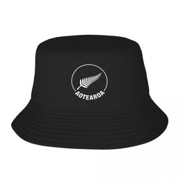 SILVER FERN AOTEAROA Zealand NZ Sports Fan Bucket Hat Hip Hop Luxury Man Designer Gentleman For Womens240410