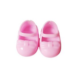 2 pairs 16cm Doll Shoes for 1/8 BJD Dolls Bow Pattern Sandals Plastic General-Purpose Body Doll PVC 2.5CM Shoes