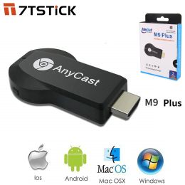 Box 7T STICK Anycast M9 Plus Wireless Display Dongle Receiver Mirascreen Phone Mirror Screen DLNA Wifi Airplay Miracast TV Stick