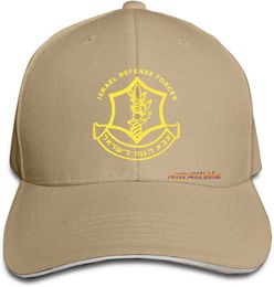 IDF Israeli Defence Force Logo Baseball Hat Sandwich Cap Sun Hats Vintage Unisex Adjustable of Washable Trucker Caps Dad Hat