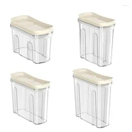Storage Bottles Airtight Food Containers Moisture-proof Grain Box Reuseable Cereal Kitchen Rice Sealed Bucket