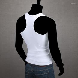 Men's Tank Tops Internet Celebrity Tight Smart Guy I-Shaped Summer Vest