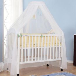 Universal Netting Mosquito Net Foldable Infant Canopy Round Bed Canopy Mosquito Net For Baby Summer Baby Crib Net Crib Dome
