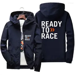 Men's Jackets Ready To Race Enduro Cross Motocross Bitumen Bike Life Windbreaker Jacket Hooded Coat Thin Hoodies Pilot Clothing 7XL