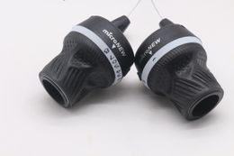 For Microshift Twist MTB Cycling Bike Twist Grip Gear Shifters 3x6 3x7 3x8 Speeds Trip DIP Compatible for Shimano Shifters