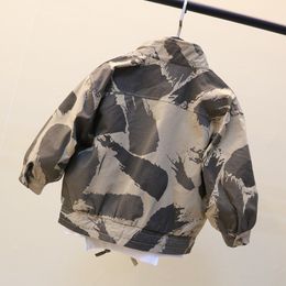 Baby Boy Jacket Thick Child Windbreaker Camouflage Coat Autumn Spring Winter Baby Zipper Outwear Chaqueta Clothes 2-13Y