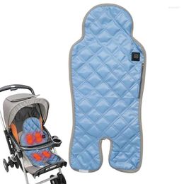 Pillow Baby Stroller Heating Pad Multifunction Warm USB Heated Child Safety Seat Winter Essential For Crib Chair Strolle