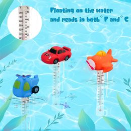 Floating Pool Thermometer Water Temperature Thermometers With String, For Outdoor & Indoor Swimming Pools, Spas, Hot Tubs