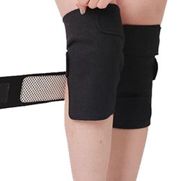 1 Pair Knee Brace Support Pads Adjustable Tourmaline self-heating magnetic therapy Knee Protective Belt Arthritis Knee Massager