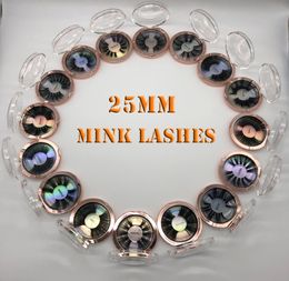 2019 New 25mm Eyelashes 5D Mink Eyelash 25mm Long Individual Sexy False Eyelashes Mink Lashes Better 3d eyelash Extended Edition 11792577