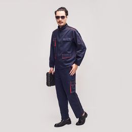 Work Clothing Coveralls Working Uniforms Spring Summer Thin Blue Coveralls Car Workshop Mechanic Engineering Repairmen Wokrwear