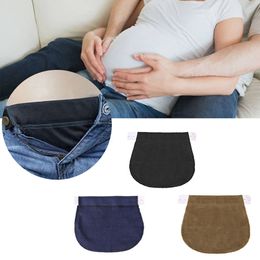 1Pcs Waist Extender Elastic pants Maternity Clothes Accessories for Pregnant Woman Preg-nancy Waistband Belt Baby Cloth