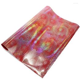 Window Stickers Heat Transfer 100cm Length HTV Hologram Flower Film For T-Shirts Press Roll Metal Iron On Bag Easy Cut And