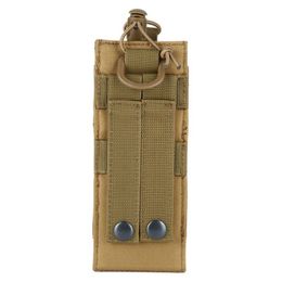 Outdoor Water Bottle Holster Sleeve Bag Men Women Tactical Portable Belt Bottle Holder Carrier Bag for Sports Hunting Running