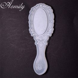 Aomily Fondant Cake Comb Series Crystal Epoxy UV Silicone Resin Jewellery Making Cosmetic Tools DIY Hand Craft Comb Moulds Mould