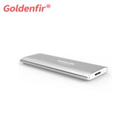 Drives Goldenfir long type NGFF M.2 portable ssd USB 3.0 64GB 128GB 256GB 512GB 1TB External Solid State Drive