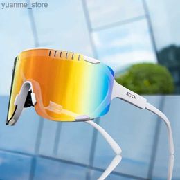 Outdoor Eyewear Photochromic Cycling Glasses for Women Sunglasses Biking Mountain Bike Road Bicycle Eyewear Cycle Goggle 2023 Safety Goggle Y240410