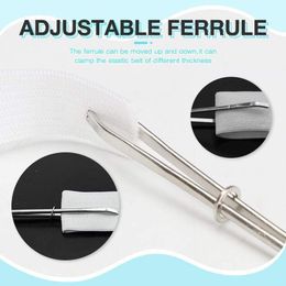 New 5pcs/lot Elastic Band/rope Wearing Threading Guide Forward Device Tool Needle Sewing garment accessory DIY Dropshipping