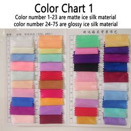 DIY Tablecloth Skirt with Colorful Swen Swag Drape Ice Silk Fabric Table Skirting Wedding Party Event Festival Decoration